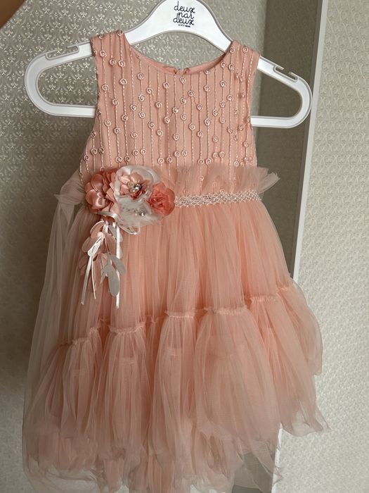 праздничное детское платье