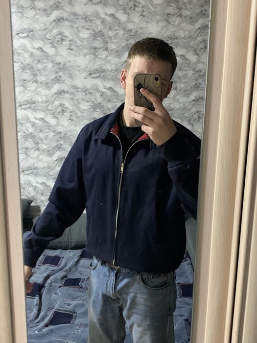 Английская куртка харингтон