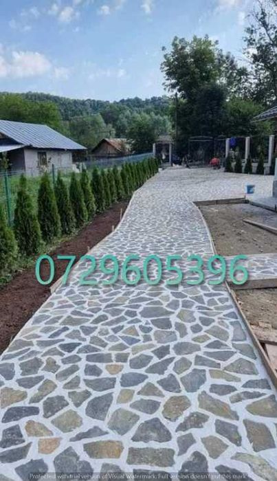 Piatră Decorativă Naturală de Munte pentru Amenajări Exterioare