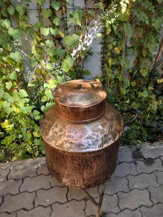 Cazan cupru,5 găleți