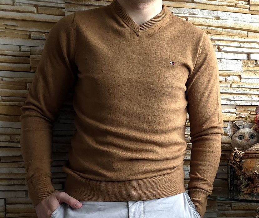 Pulover Tommy Hilfiger,marimea S,casmir+bumbac