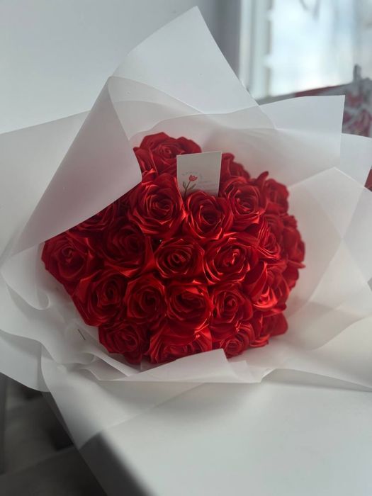 Атласные розы/букеты