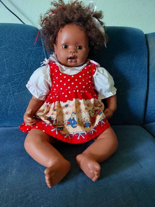 Луксозна изработка кукла негърче Идеален подарък за Коледа Нова Година