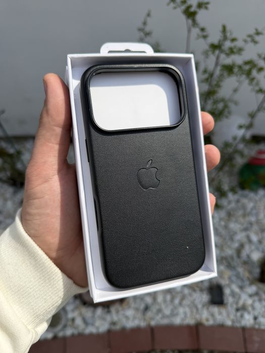 Husa iphone 17 pro/pro max leather case