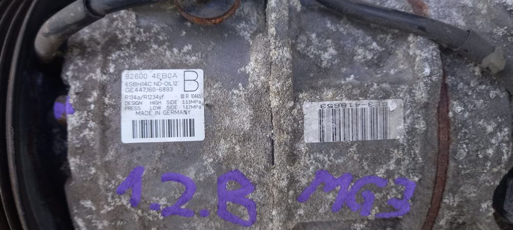 Compresor ac Dacia Duster2 Sandero Logan compresor ac Renault Megane3 Scenic3 Kadjar Clio4 Clio5 Megane2 Scenic2 Clio3 Kangoo Modus Talisman Megane4