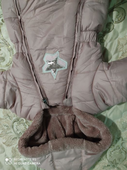 Комбинезон зимний детский для девочек и мальчиков