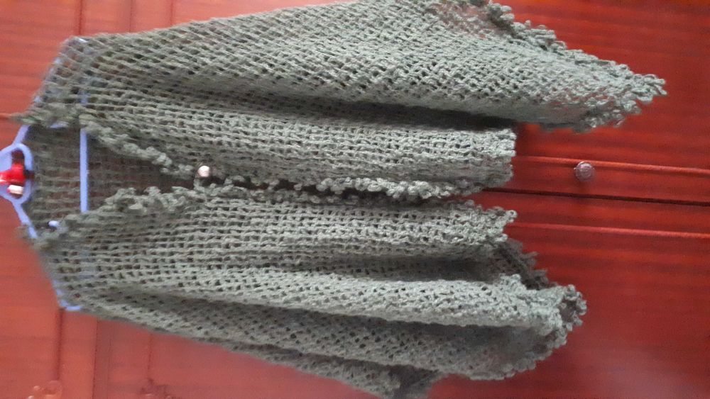 Cardigan verde inchis