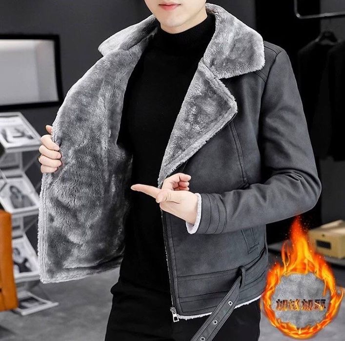 Qishki qalin mexle koja koʻrtka.