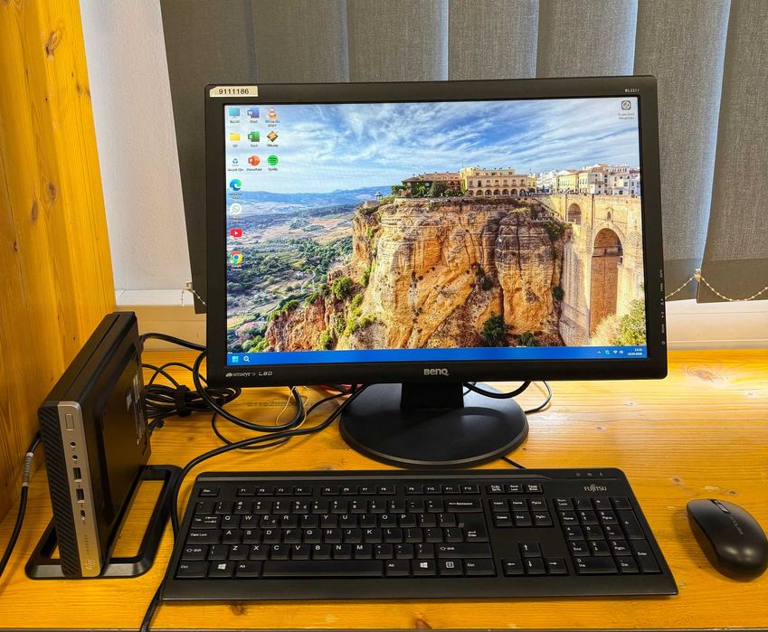 HP ProDesk 600 G5 DM (i5-9500T / 16 GB DDR4 / 256 GB SSD / 1 TB HDD)