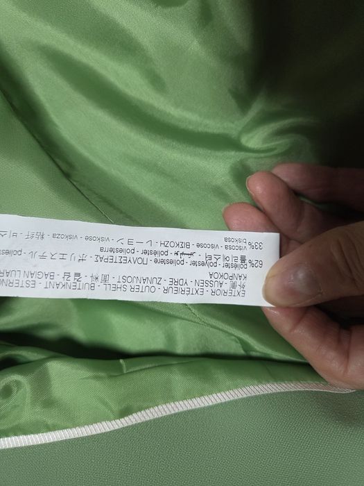 Сако ZARA в модерния зелен цвят