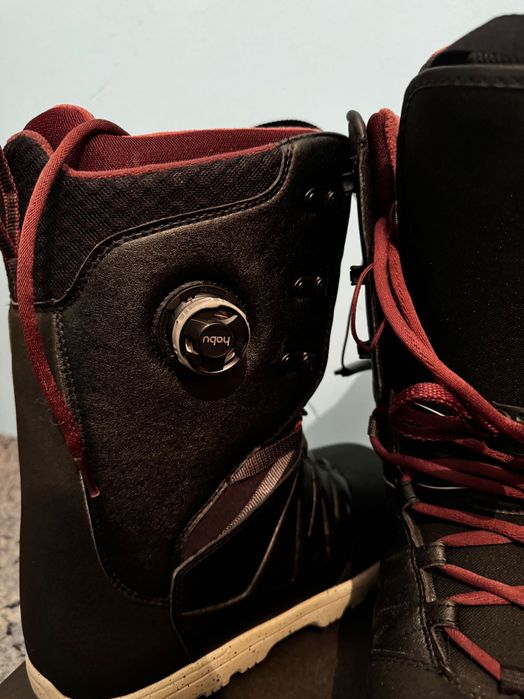 Boots snowboard hibrid, flex mediu Endzone Negru