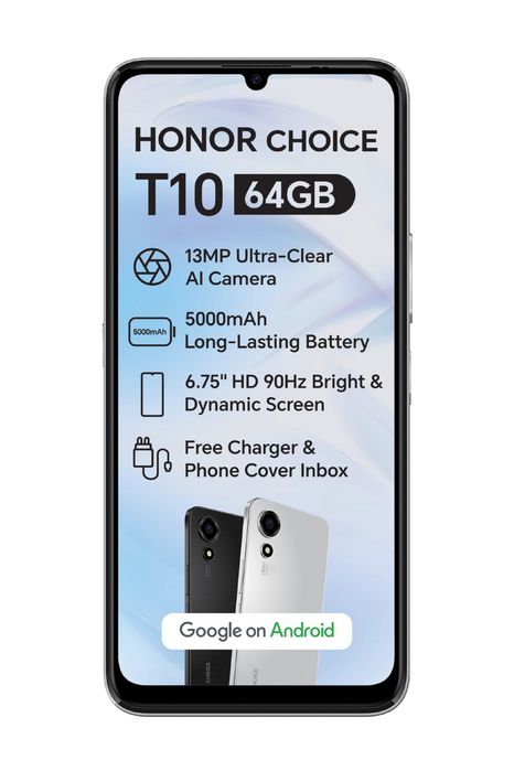 Honor T10 4/64  1 yil Kafolat