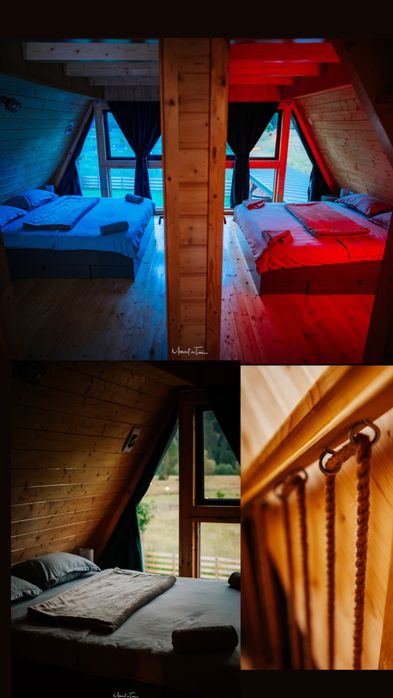 Cabana de inchiriat A frame cu ciubar KARMA 6 camere