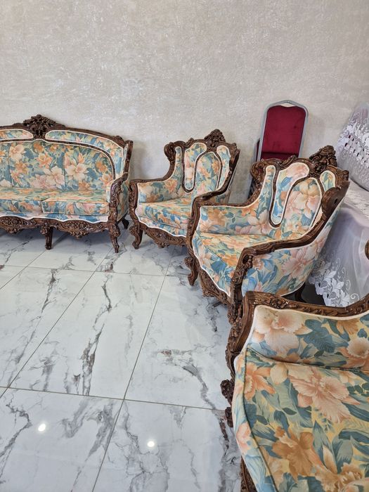 Продам диван и кресла Бу.