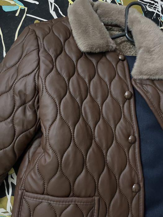 куртка коричневая