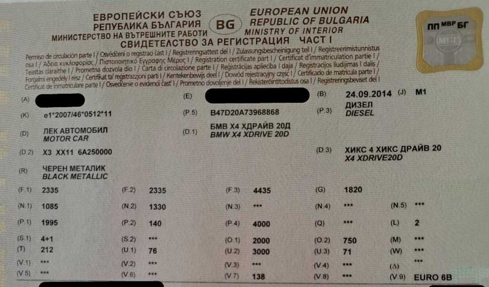 Двигател за БМВ X4 2.0 Д / BMW X4 2.0 D