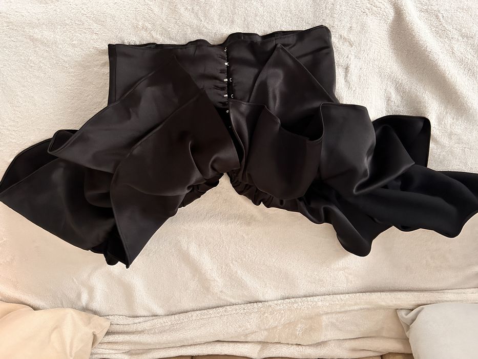 Set fusta+corset negru