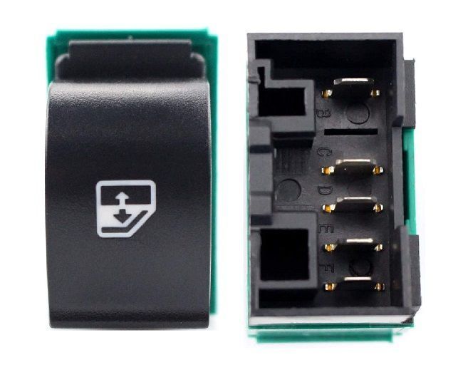 Buton, comutator macara usa Fiat Doblo (119/223), 01.2001-01.2010, 1 buton