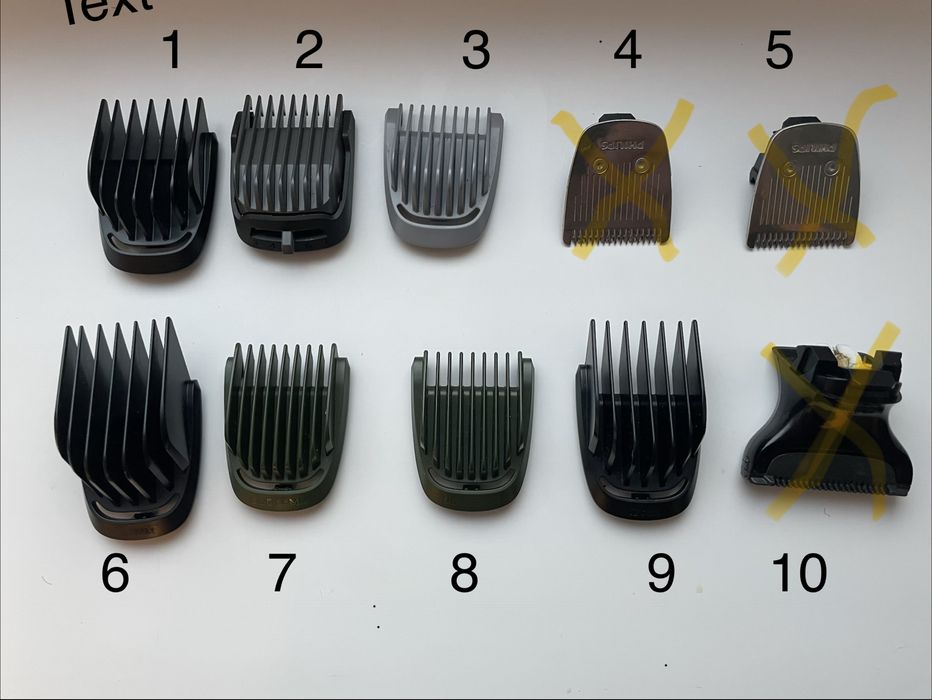 Accesorii pentru aparatul de ras/tuns Philips  Multigroom.