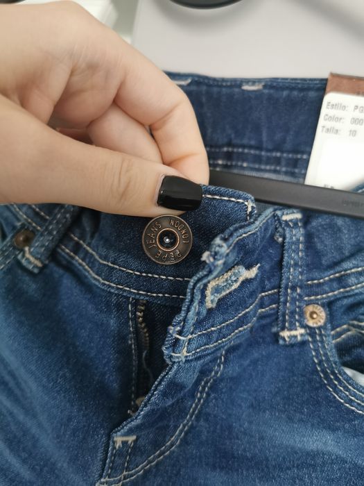 Jeans blugi pantaloni scoala noi eticheta copii Pepe Jeans