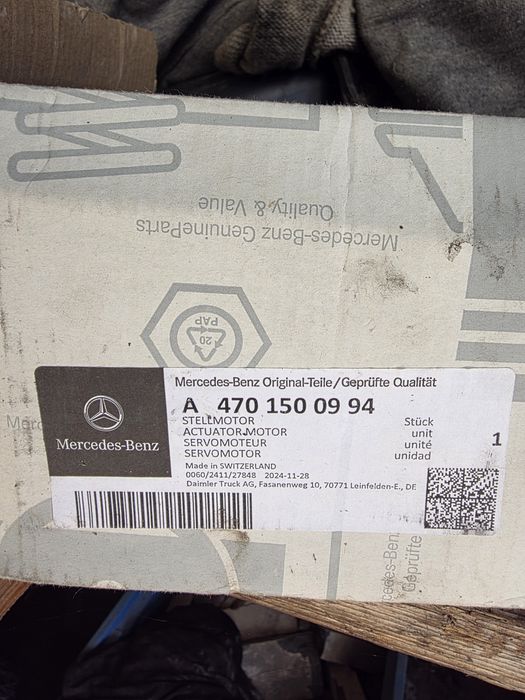 EGR  Actuator servo контролер клапан Mercedes Actros mp4