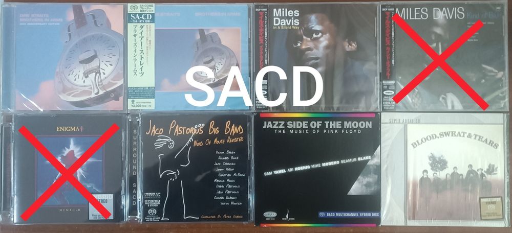 Продам фирменные SACD и другие CD диски