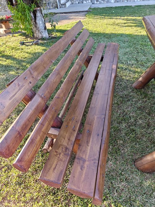 Set masa si 2 banci gradina