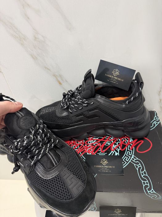*OFERTA* Versace Chain Reaction Black ( Verificare Colet)