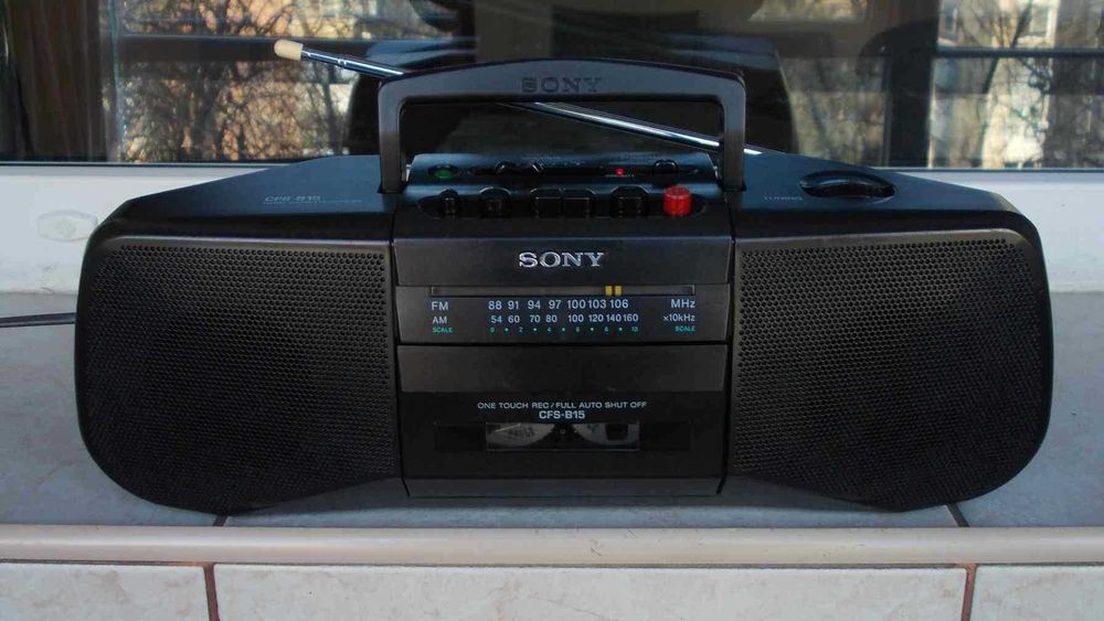 Radio SONY cfs-b15 CFS-B21L casetofon stereo portabil,servisat