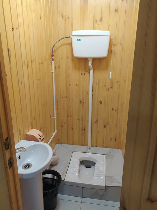 Баня на дровах с прорубом