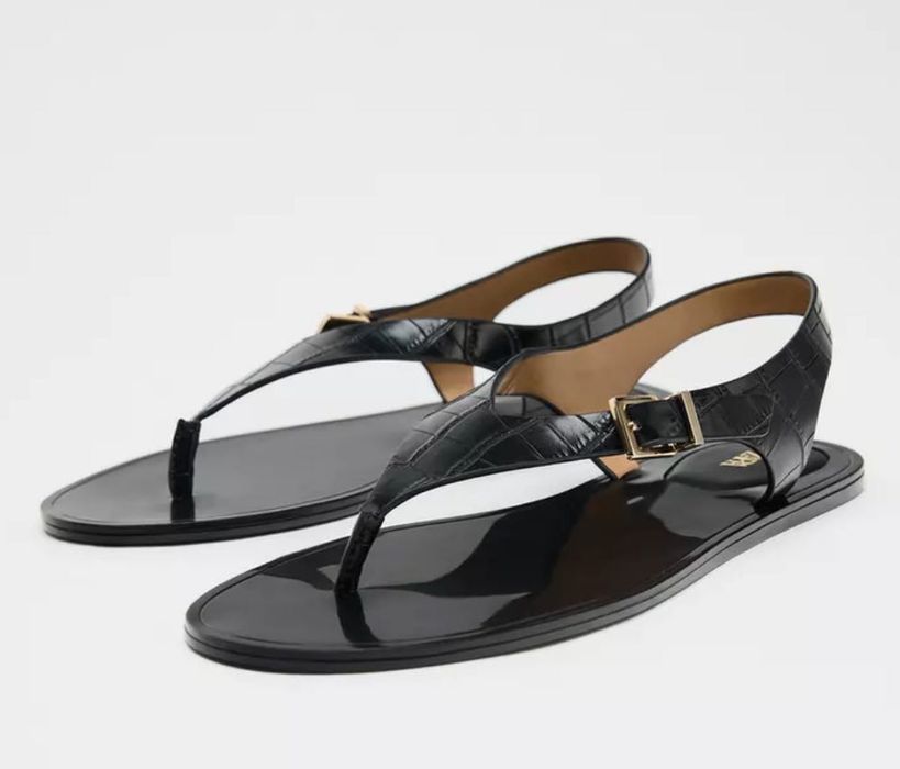 Дамски сандали Зара нови