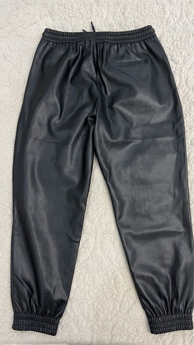 Зара брюки экокожа