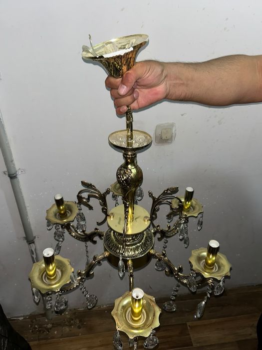 Люстра хрюстальный