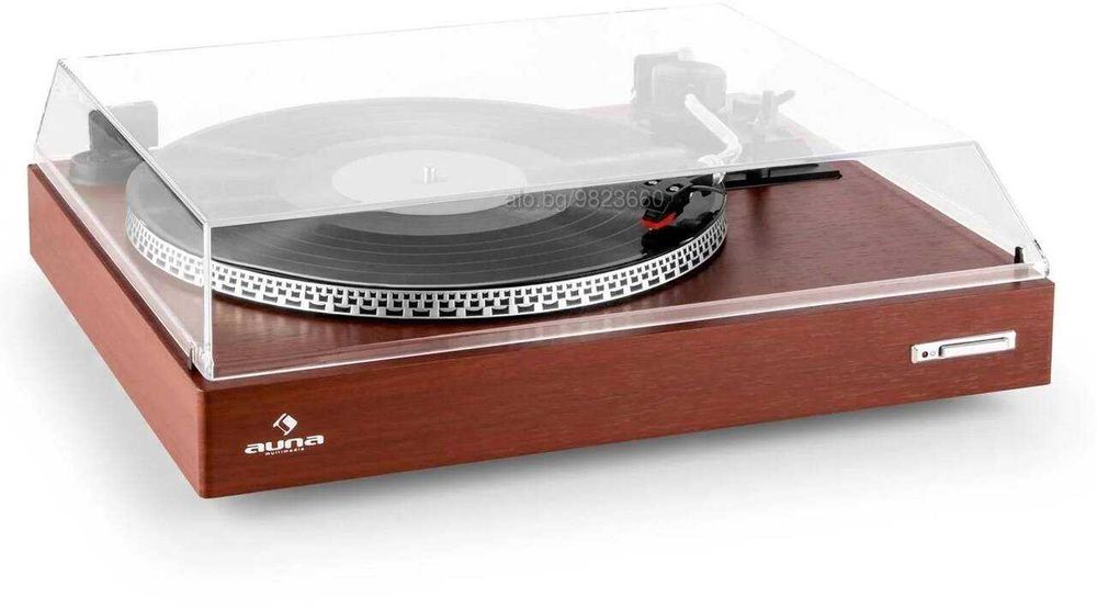 НОВ Немски Ретро Грамофон с ГАРАНЦИЯ AUNA TT-931- 10015815