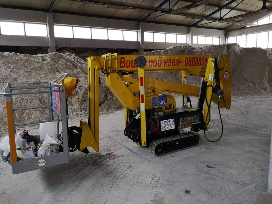 Вишка Камион с Кран и автокран под наем