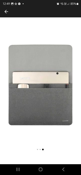Husa laptop Lenovo Ultra Slim sleeve 14" Gri