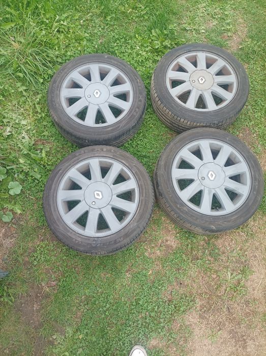 Set jante aliaj cu anvelope 205 55 R16 ZR Renault Megane 2 Scenic 2