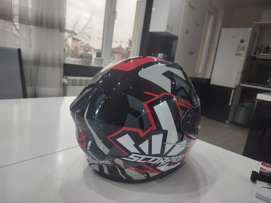 Каска Scorpion EXO-520 AIR ROK BAGOROS XL