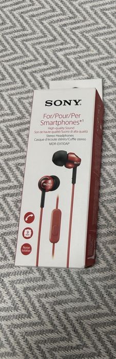 Casti Sony High Quality NOI Nefolosite | MDR-EX110AP | AUX