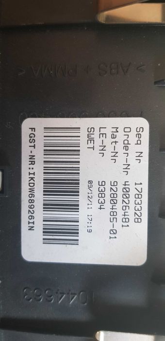 Panou sigurante modul confort ECU BMW E60 E70 E83 E90 F10 F20 F25 F30