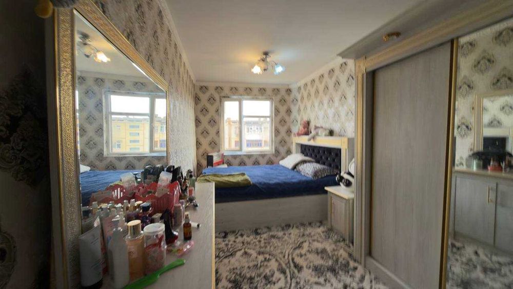 Фарғона ш. Киргили Гулшан магазини 2 хонали квартира сотилади.ID: 1755