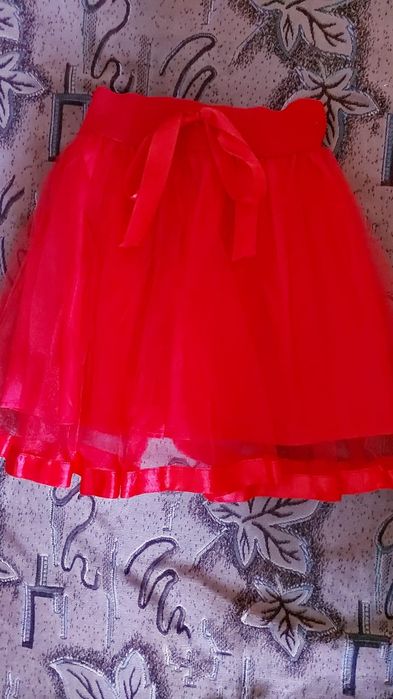 Юбка пачка красного цвета