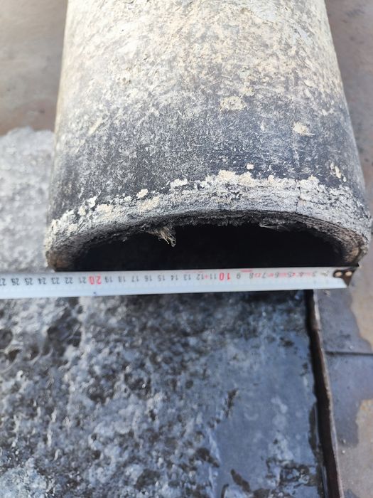 Труба асбестовая для дымохода.