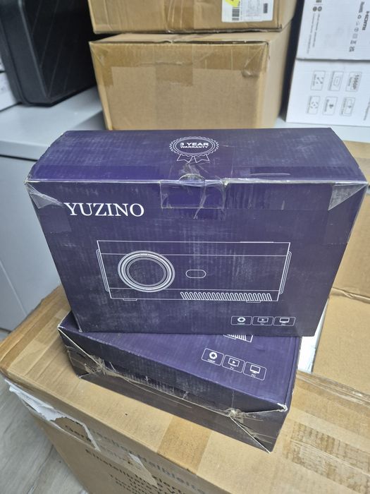 Топ оферта!  WiFi Bluetooth (5G/2.4GHz)Проектор да 200инча Full HD 1