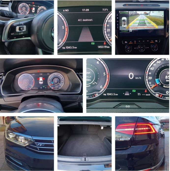 VW Passat R LINE int/ext/DSG 2.0 TDI/Eu6/Matrix/Camera/Piele/Distronic