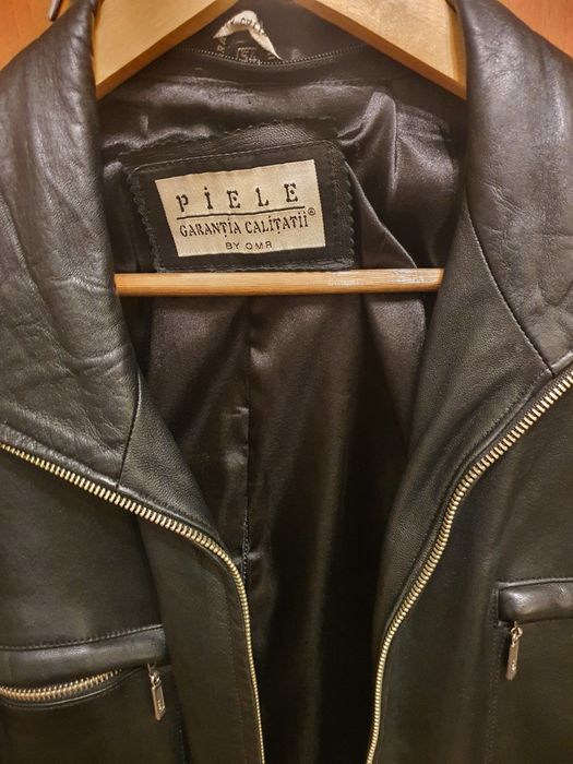 Geacă piele bărbați