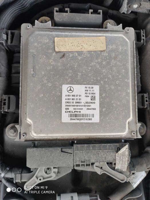 Компютър, имобилайзер двигател Mercedes-Benz C и E класа W204, W212