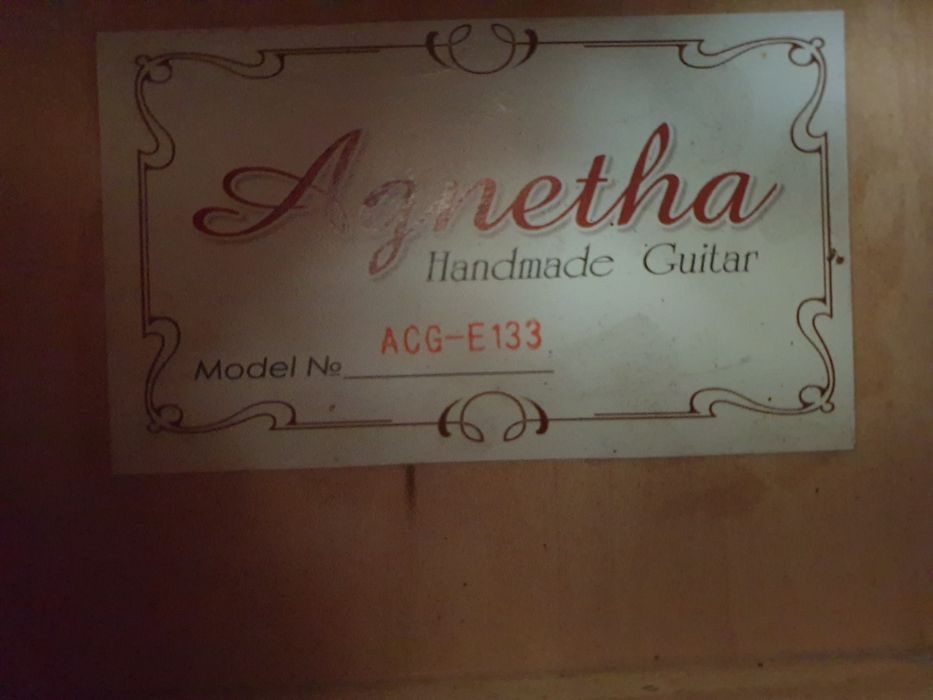 Гитара Agnetha хорошая