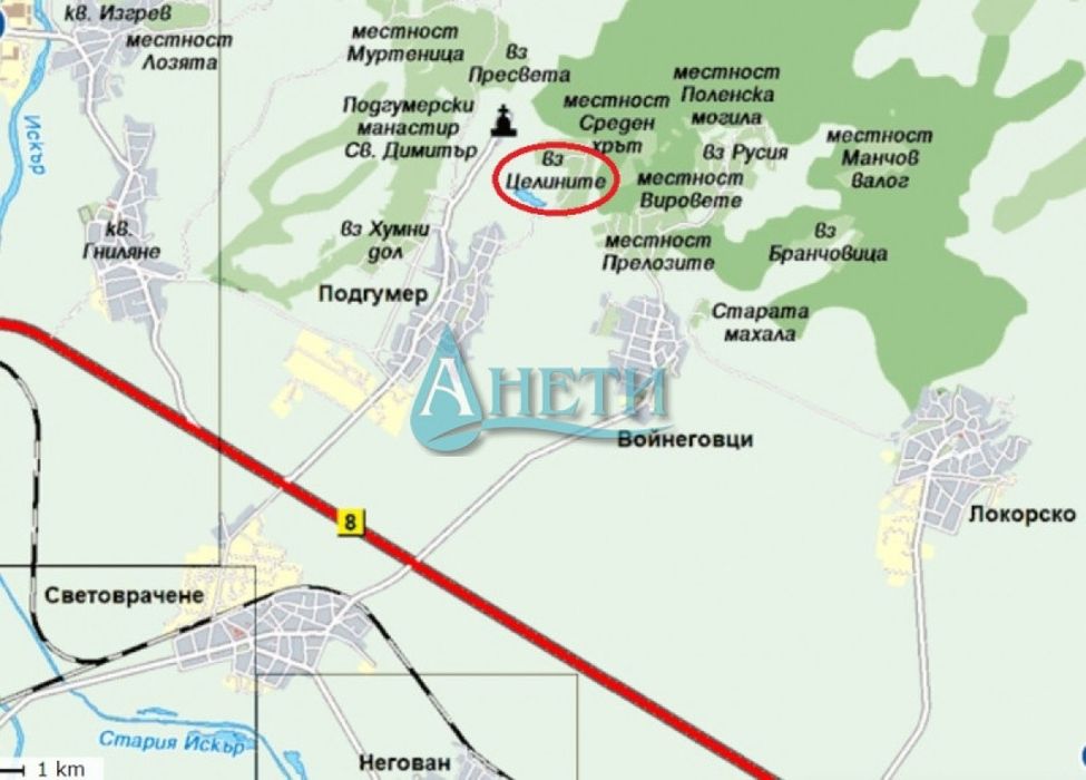 Масивна къща 144м2 с двор 600м2 и гараж 33м2 в с.Подгумер,