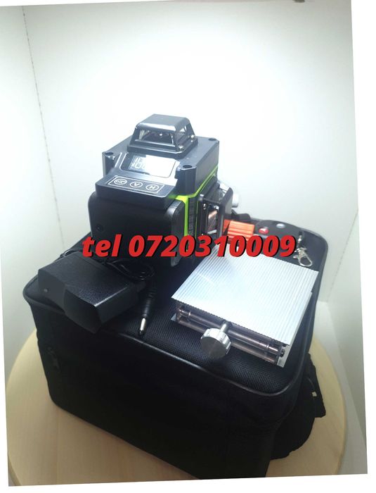 Promotie Auto Nivela Laser 4d 16 Linii Autoniveare Inclinare Suport